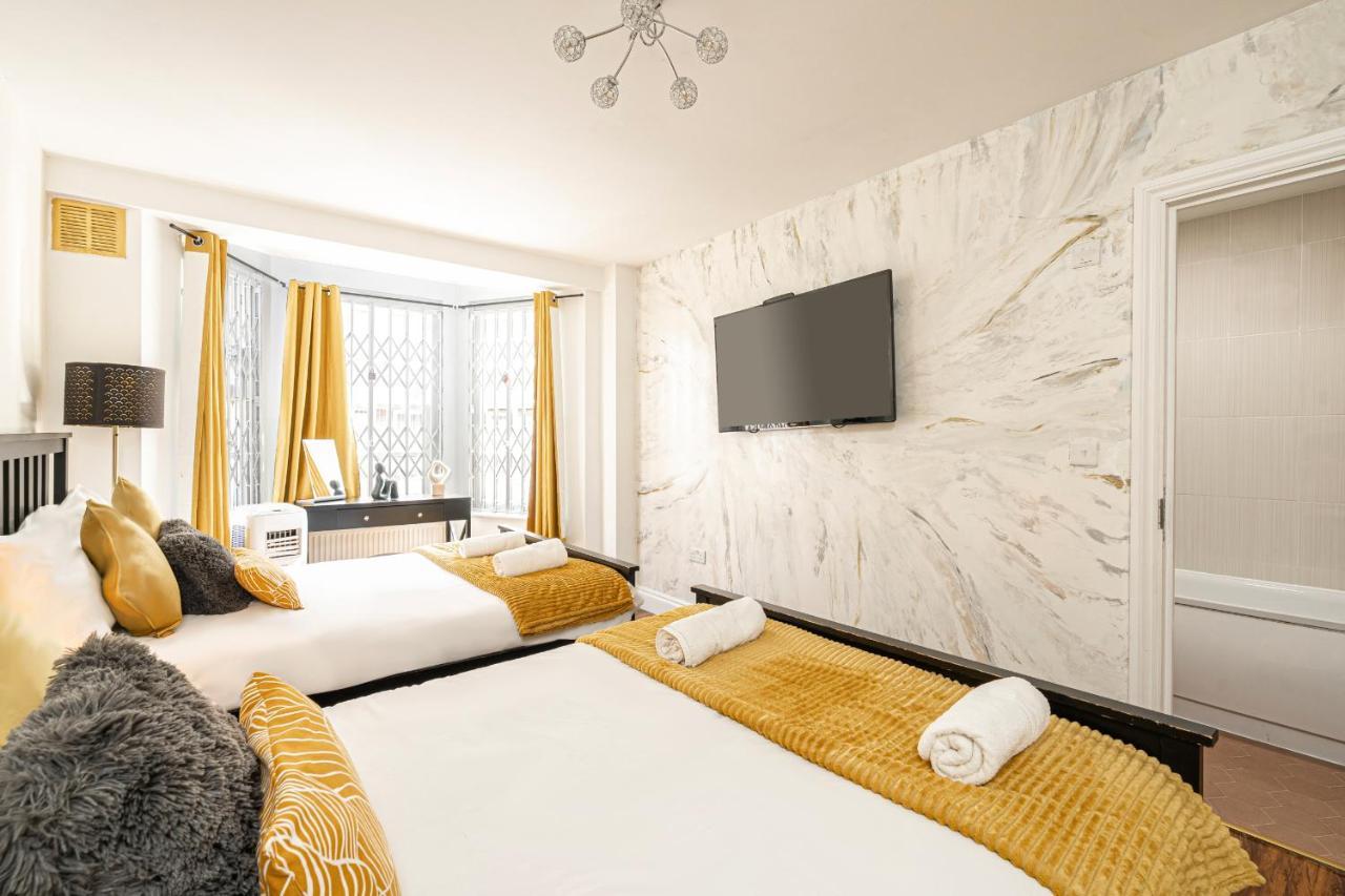 לונדון Nice 3 Bedrooms Apartment Near Hyde Park & Oxford St חדר תמונה